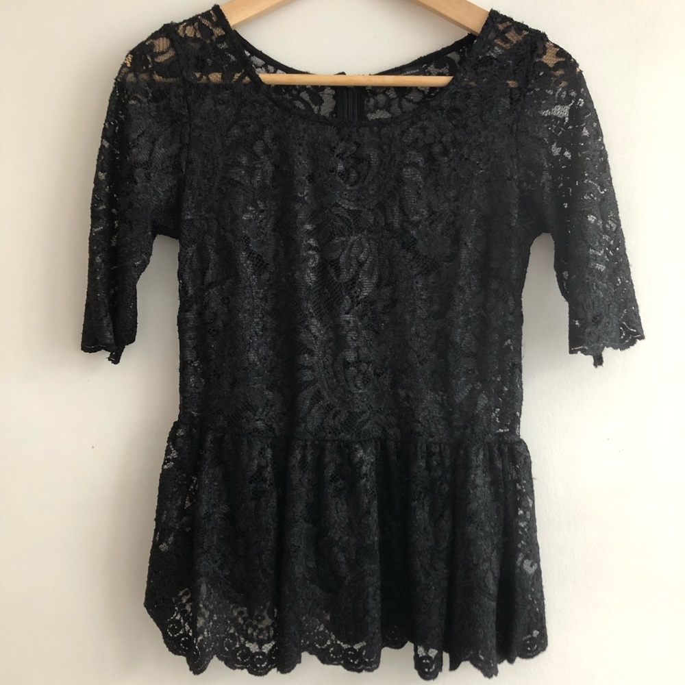 Zara lace top